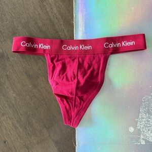 Calvin Klein Men’s Pink Pride Thong size Medium